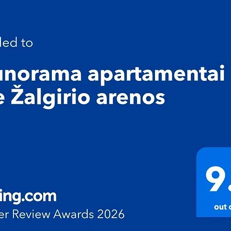 Kaunorama Apartamentai Prie Zalgirio Arenos Lägenhet Kaunas